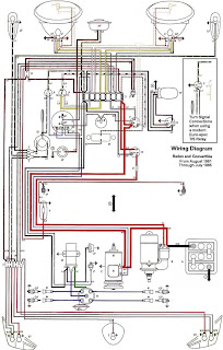 Free Auto Wiring Diagram: 1962-1965 VW Beetle Electrical Diagram