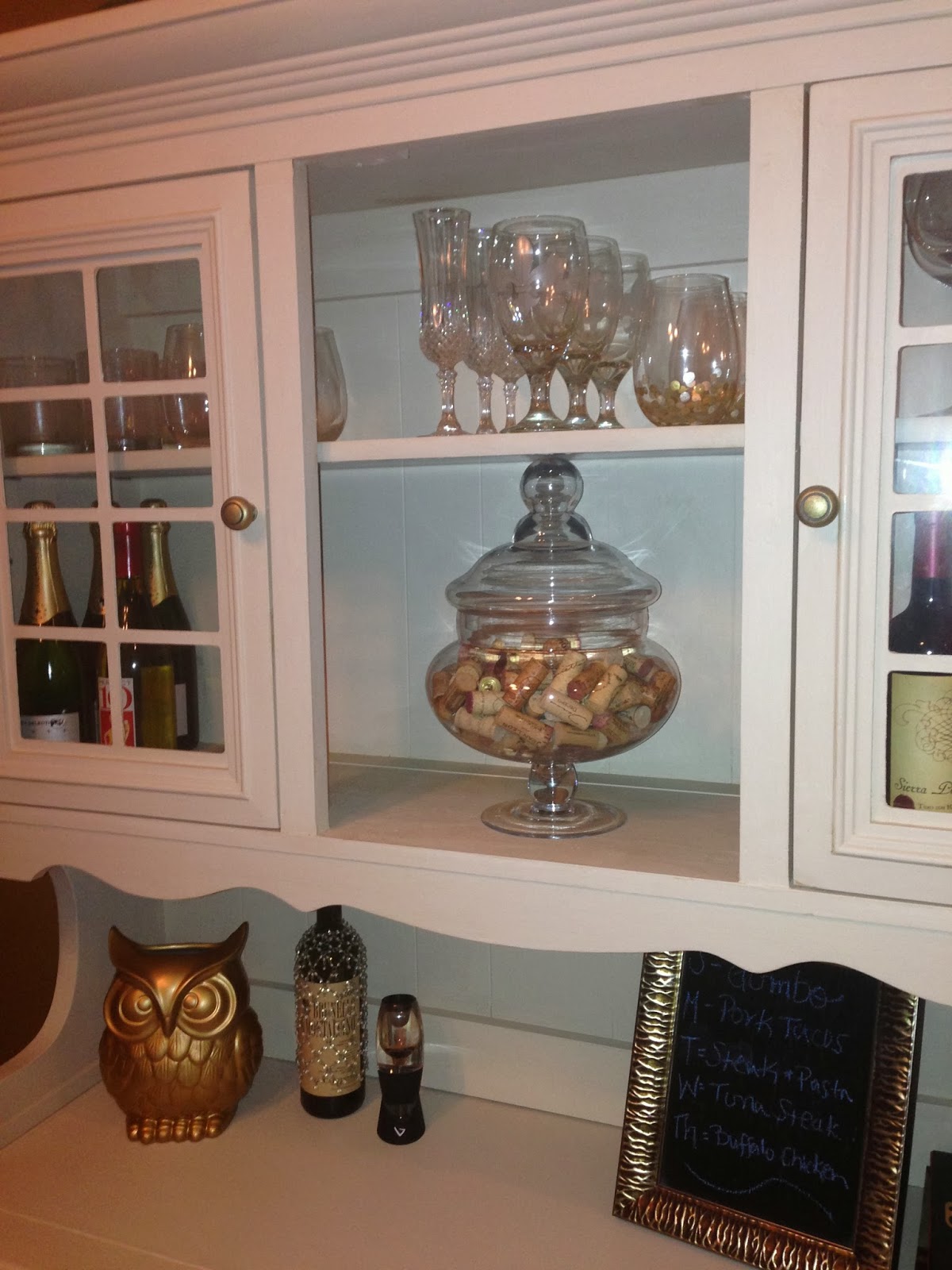 kara.michelle.designs REVEAL China Hutch Makeover