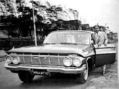 Rafi sahab with his Impala car