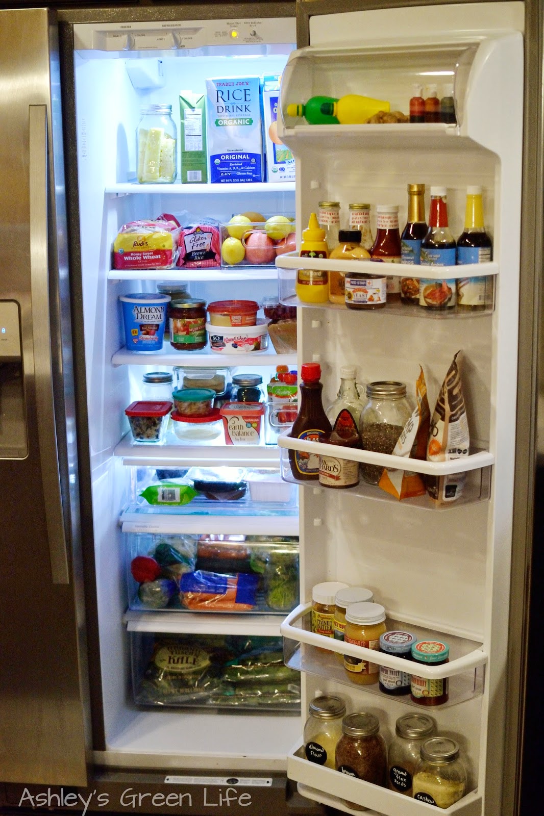 Ashley's Green Life: A Peek Inside My Vegan Fridge Ashley's Green Life: A Peek Inside My Vegan Fridge