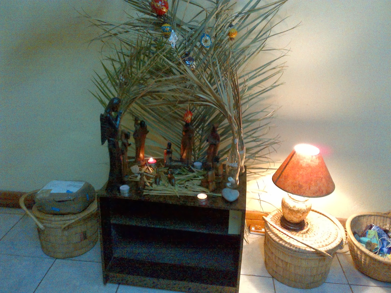 Catherine in Malawi Advent/African Christmas Tree