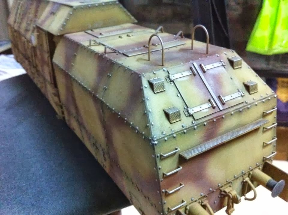 Kitter's Scale Models: 1/35 BR57 Armoured Locomotive