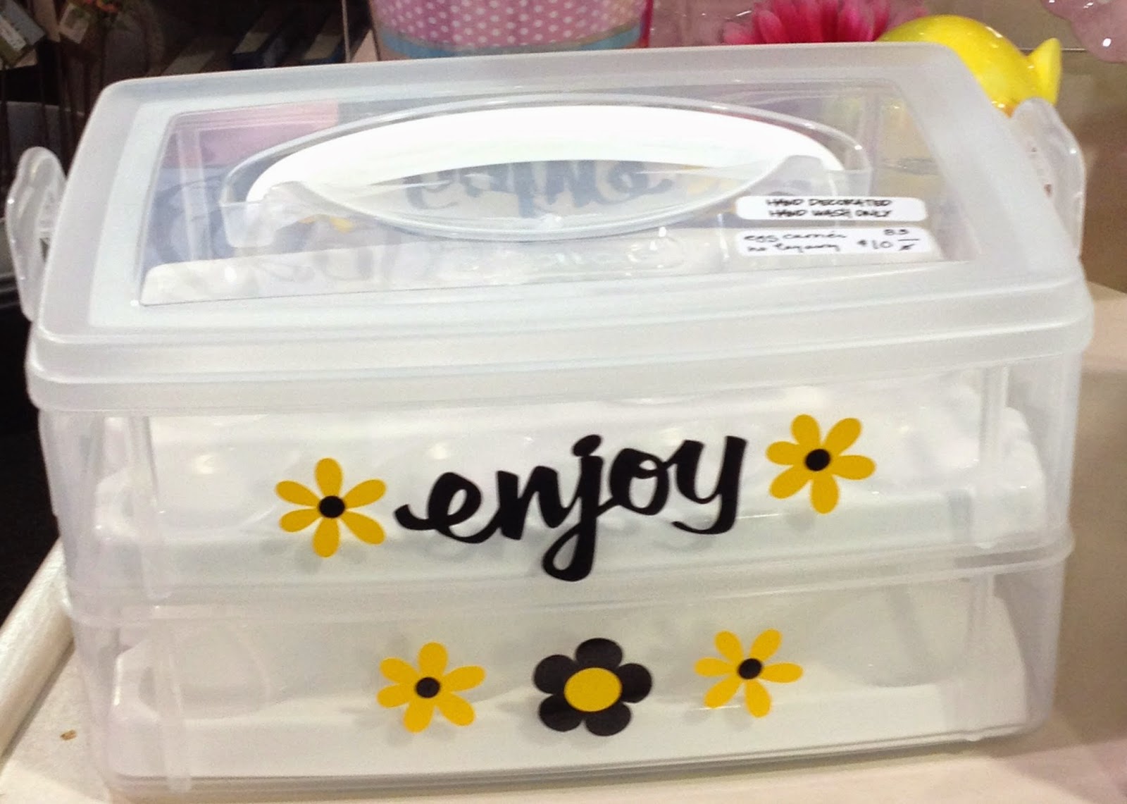 TDY Designs Decorated Deviled Egg Carrier