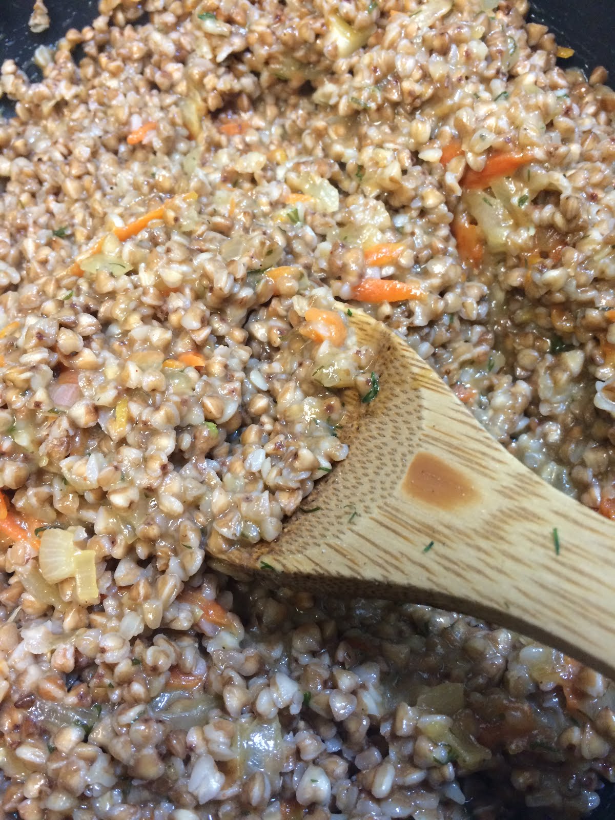 Buckwheat with Gravy (Grechka)