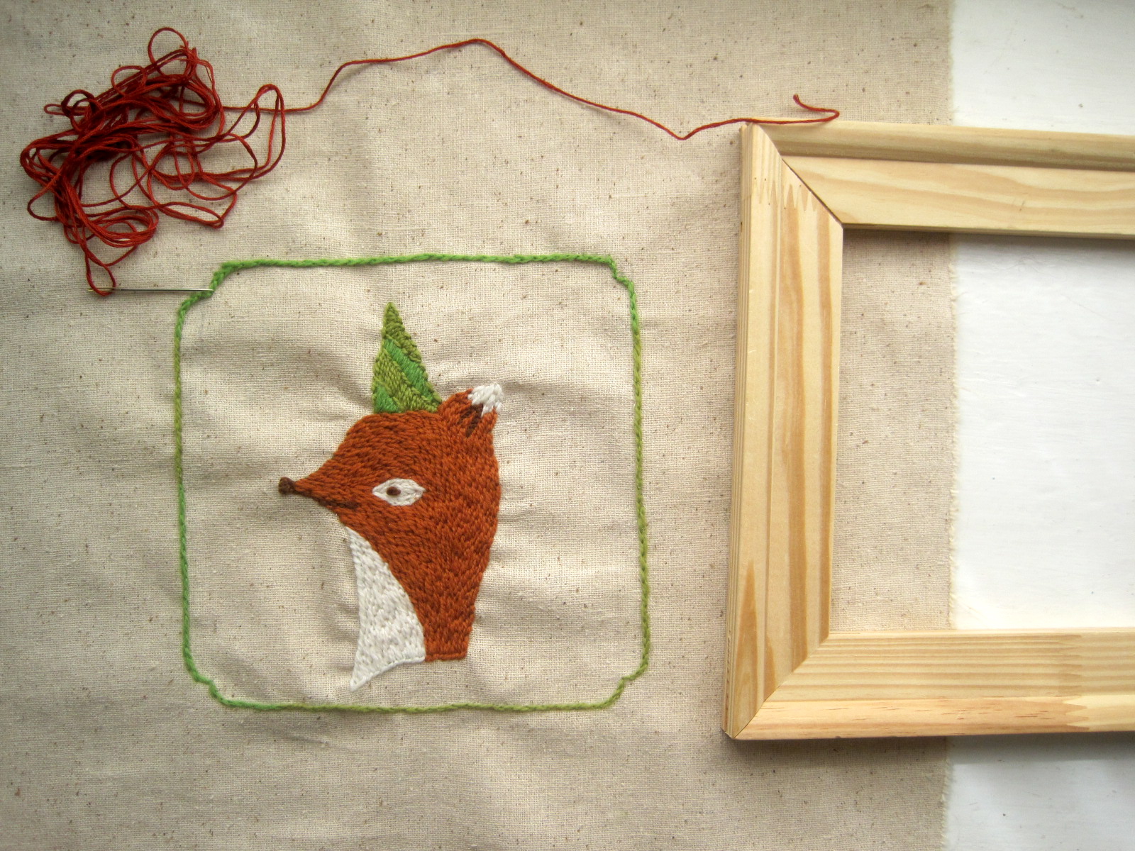 CuriousDoodles How to Frame Fabric or Needlepoint on Canvas Stretchers