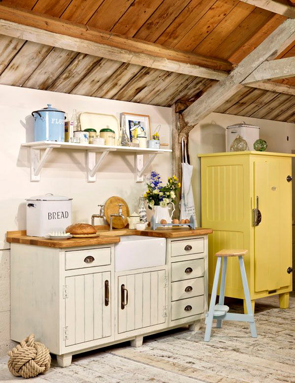 la belleza de las cosas: COCINAS CAMPESTRES