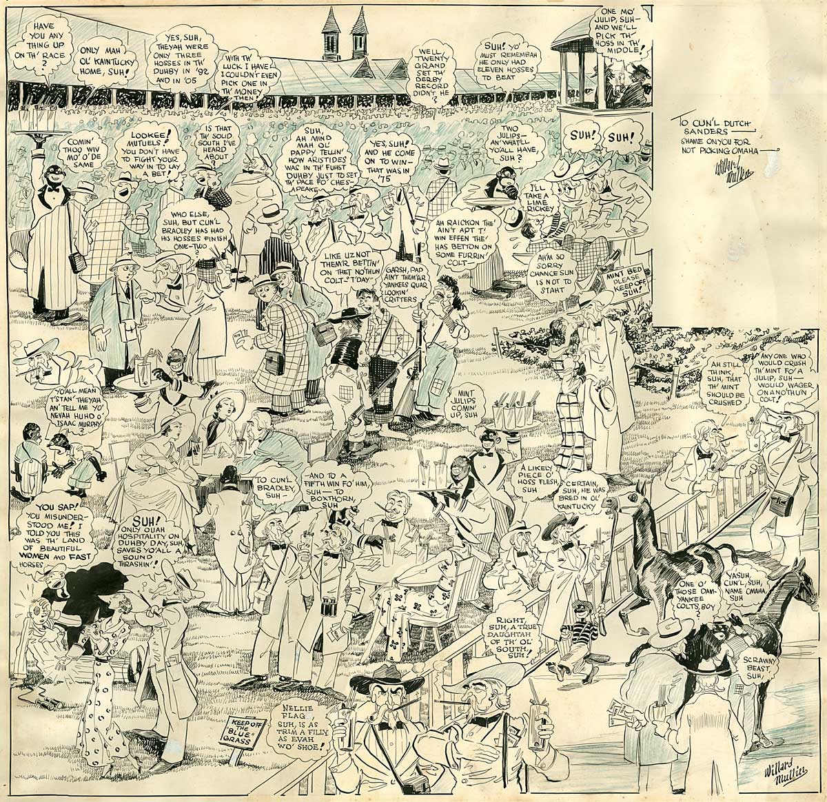 Cartoons of 1935 Kentucky Derby, 1935