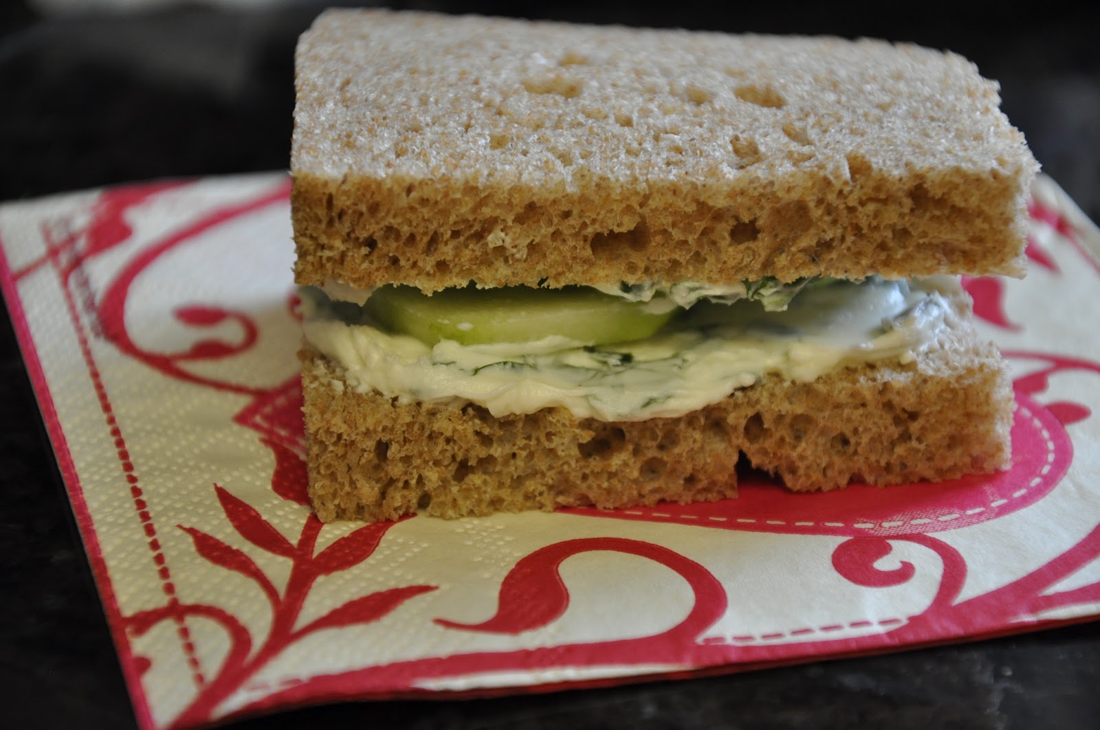 Elizabeth Ann's Recipe Box Cucumber Mint Tea Sandwiches