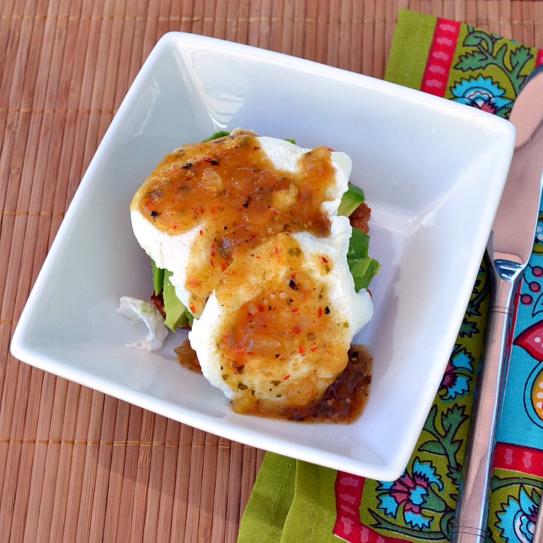 The Foodie Couple Mexican Poached Eggs with Chorizo
