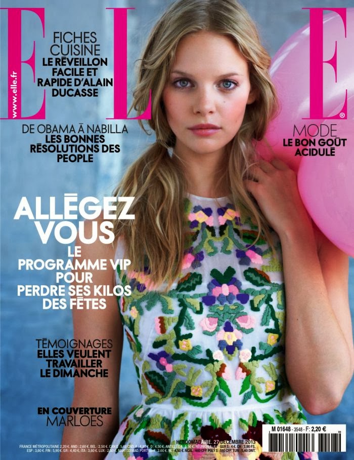 Marloes Horst Elle France Magazine Photoshoot January 2014 By Ben Watts Magazine Photoshoot : Marloes Horst Photoshot by Ben Watts for Elle Magazine France January 2014 Issue