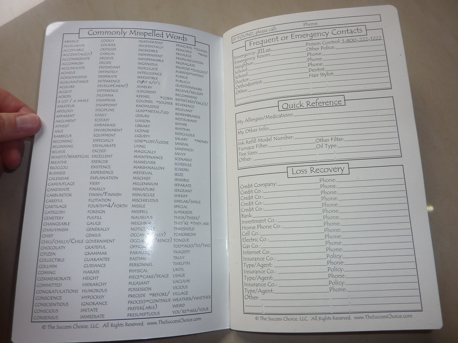 plannerisms the woman s success address book
