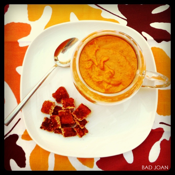 Cooking for the Average Joan recipe VEGAN VEGETABLE SOUP PUREE