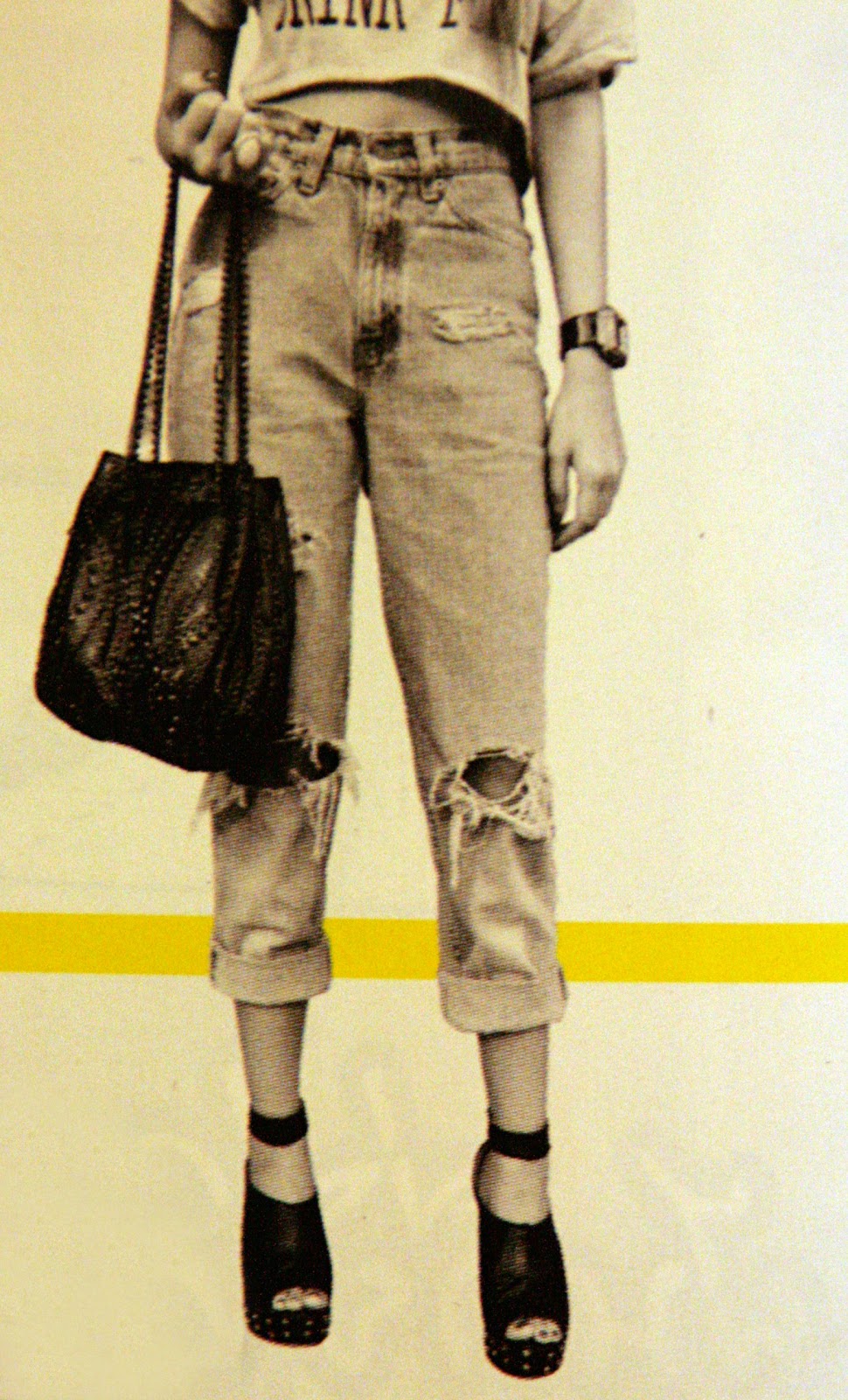 jessjess RIPPED JEANS