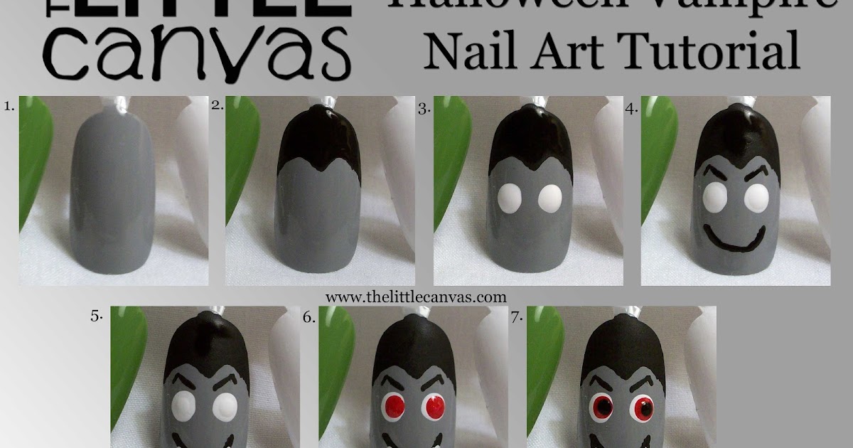 4. "The Vampire Diaries" Nail Art Designs - wide 6