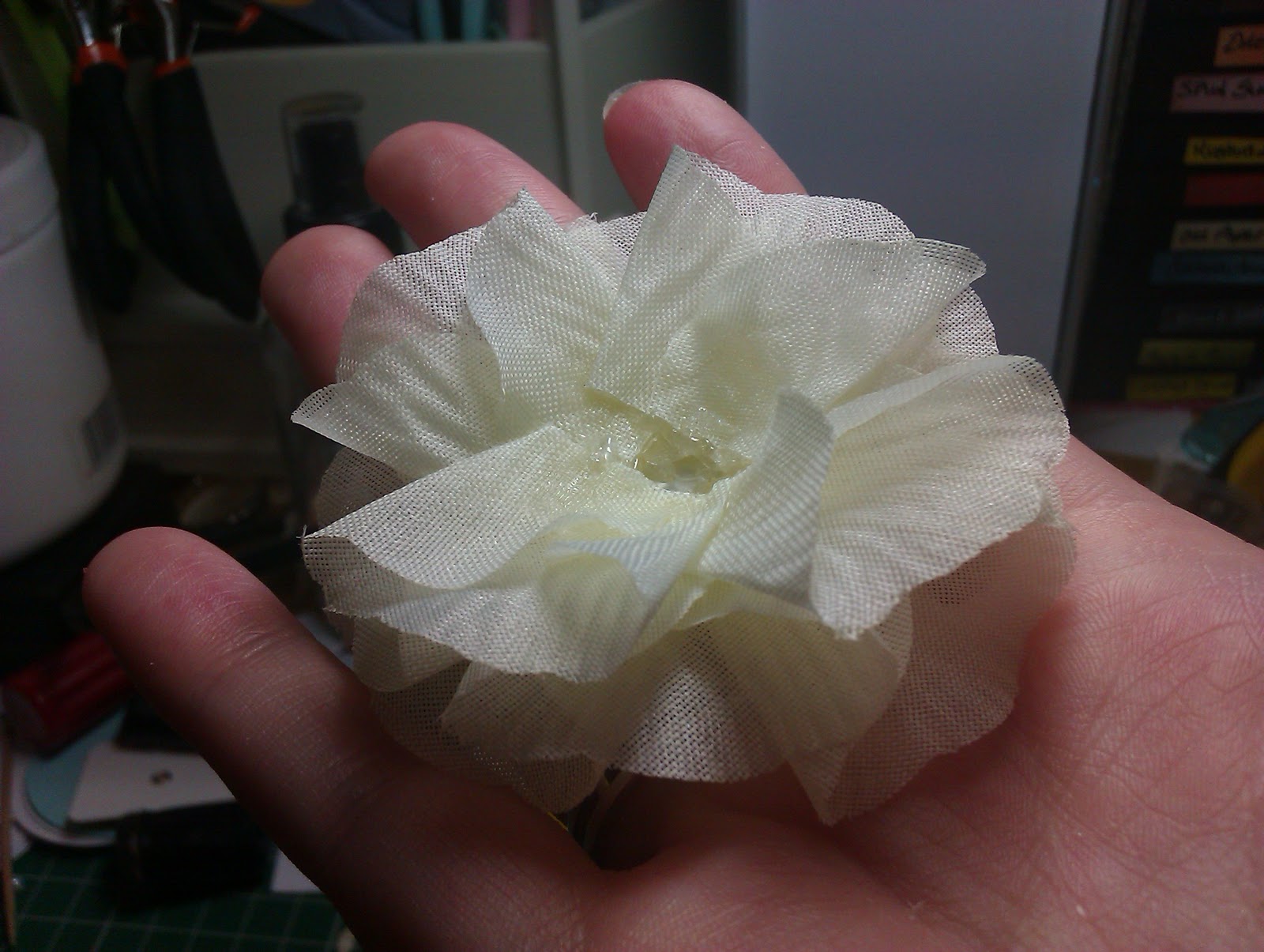 Crafty Loops Flower Tutorial Petaloops Making flowers from fake petals