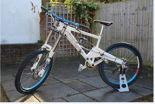 orange 224 downhill bike