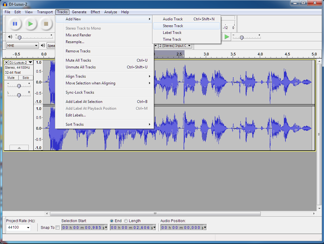 An Introduction to Audacity The Chilly Bear