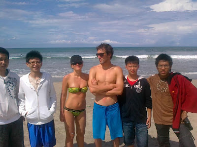 Foto bareng turis Bali