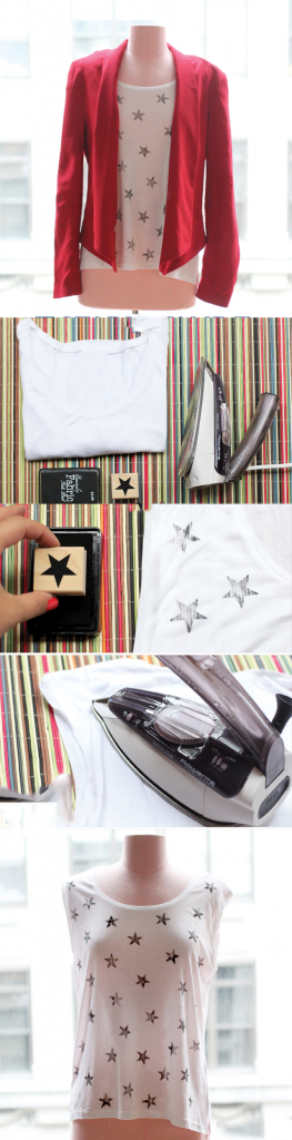 Easy Way To Add Stars on T-Shirt