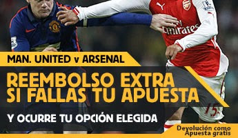 betfair reembolso 25 euros Manchester United vs Arsenal 17 mayo betfair reembolso 25 euros Manchester United vs Arsenal 17 mayo