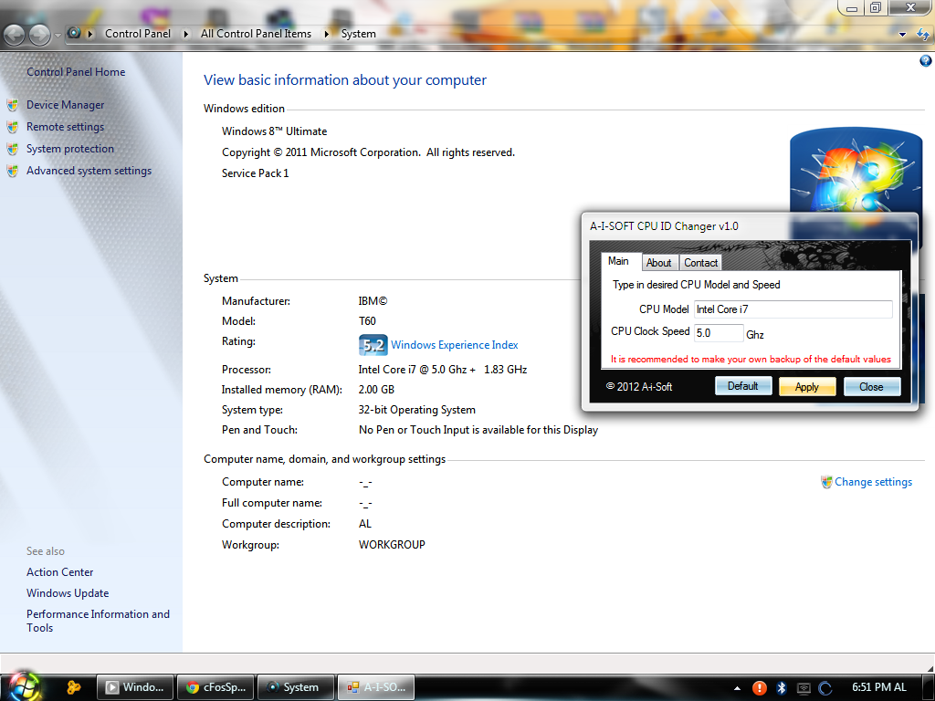 AISOFT CPU ID Changer v1.0 AiSoft™ Official