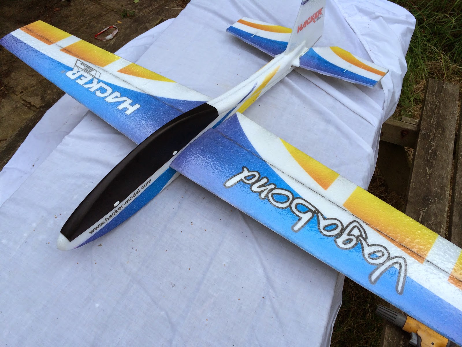 Slope Soaring Sussex Hacker Vagabond built & ready to go