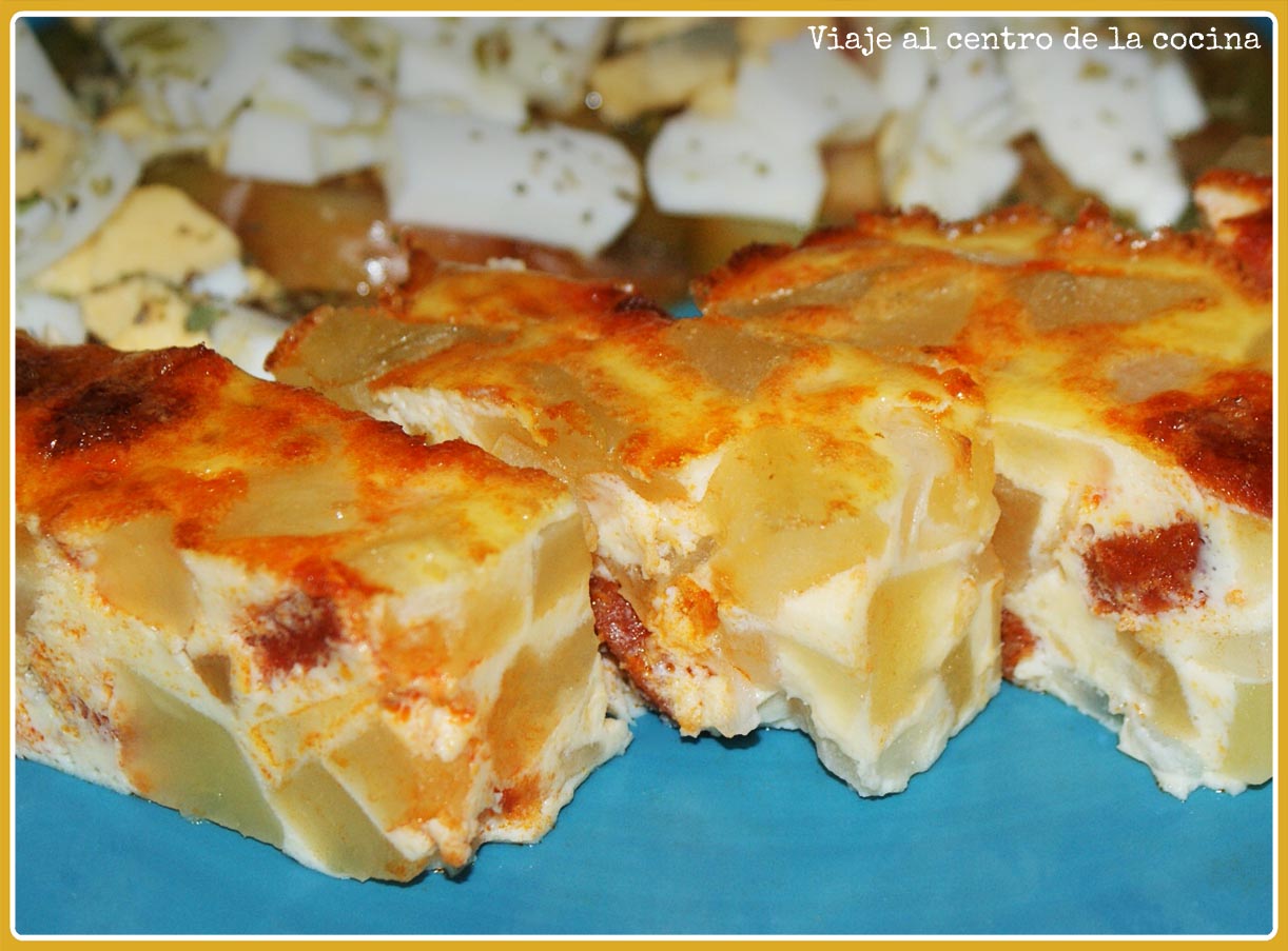 Viaje al centro de la cocina Tortilla al horno