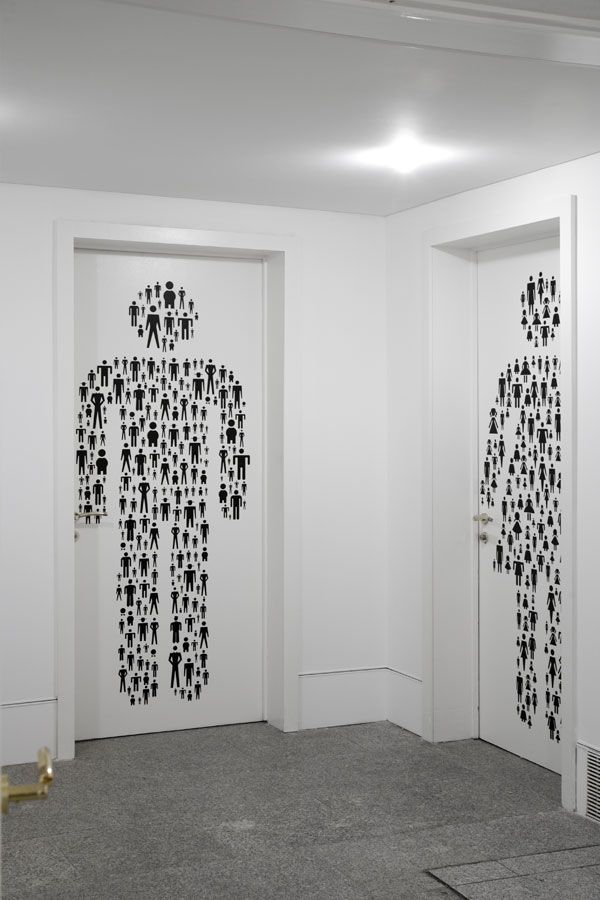 Tonisha Ramona 8 CREATIVE COMMERCIAL BATHROOM DOORS