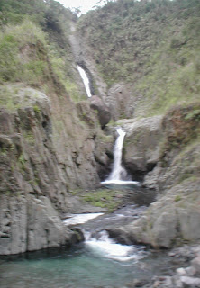 Pinatubo Twin Falls Porac, Pampanga, PINATUBO WATERFALLS