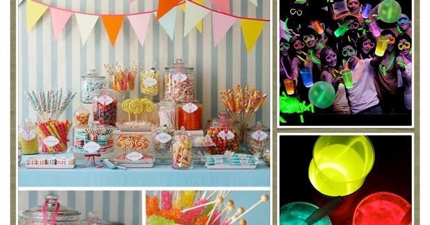 Circle River Creations: Inspiration Board: Glow Party