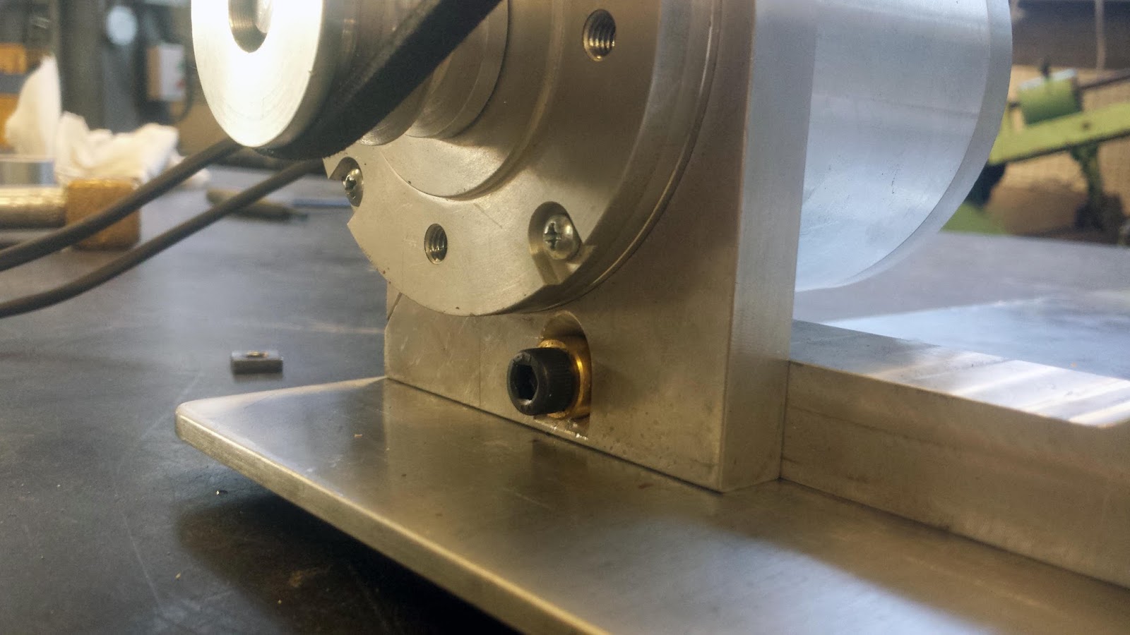 BuildIts in Progress Motor Mount and Bearing Shields