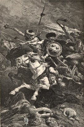 BATALLA DE LOS CAMPOS CATALÁUNICOS, DE CHÂLONS O DE LOCUS MAURIACUS (20/09/451 a.C.)