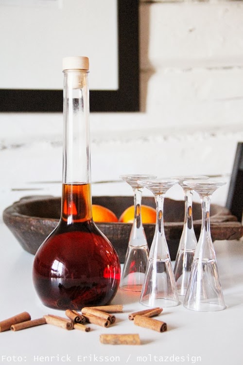 Egen snaps med kanel här är mitt recept.