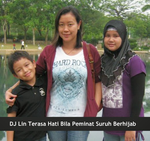 DJ Lin Terasa Hati Bila Peminat Suruh Berhijab