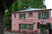 Parisa Montmartre Cafe 2010 by DG Hudson (paris autumn )