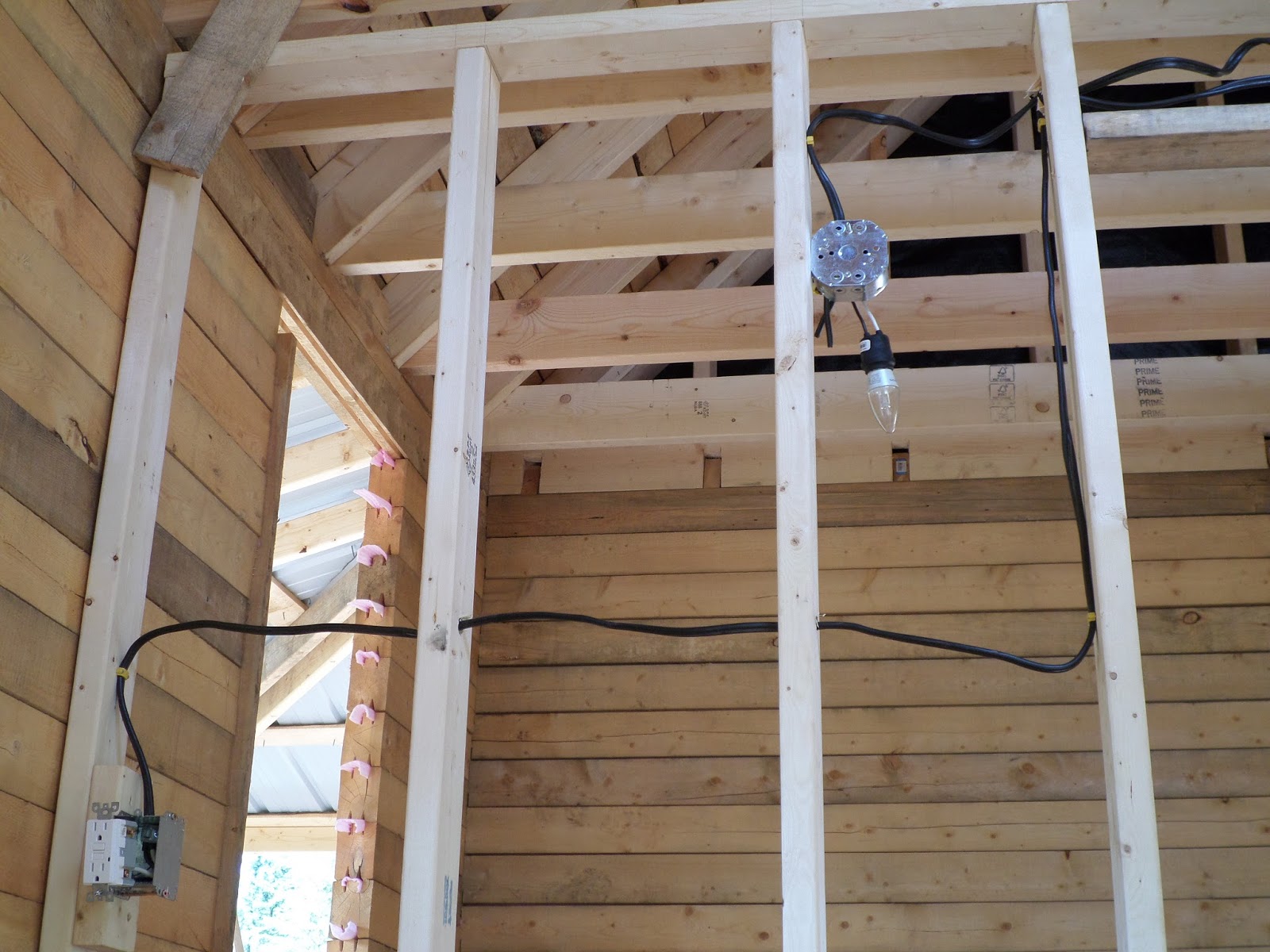 Aiki Homestead: Wiring the Sauna