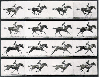 Eadweard Muybridge caballo en movimiento