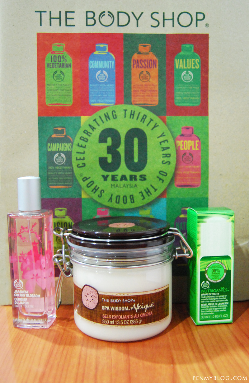 Pen My Blog The Body Shop Malaysia Celebrates it's 30th Anniversary in conjuction with