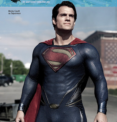 Man of Steel: Portada y fotos de EW Man of Steel: Portada y fotos de EW