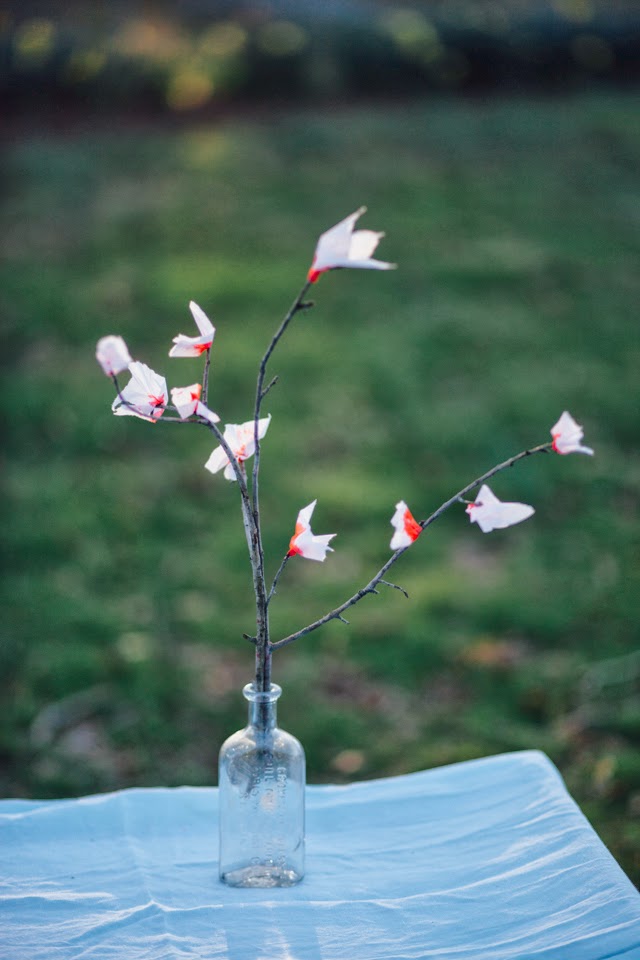 GOLDMINE JOURNAL DIY // Cherry Blossom Branches