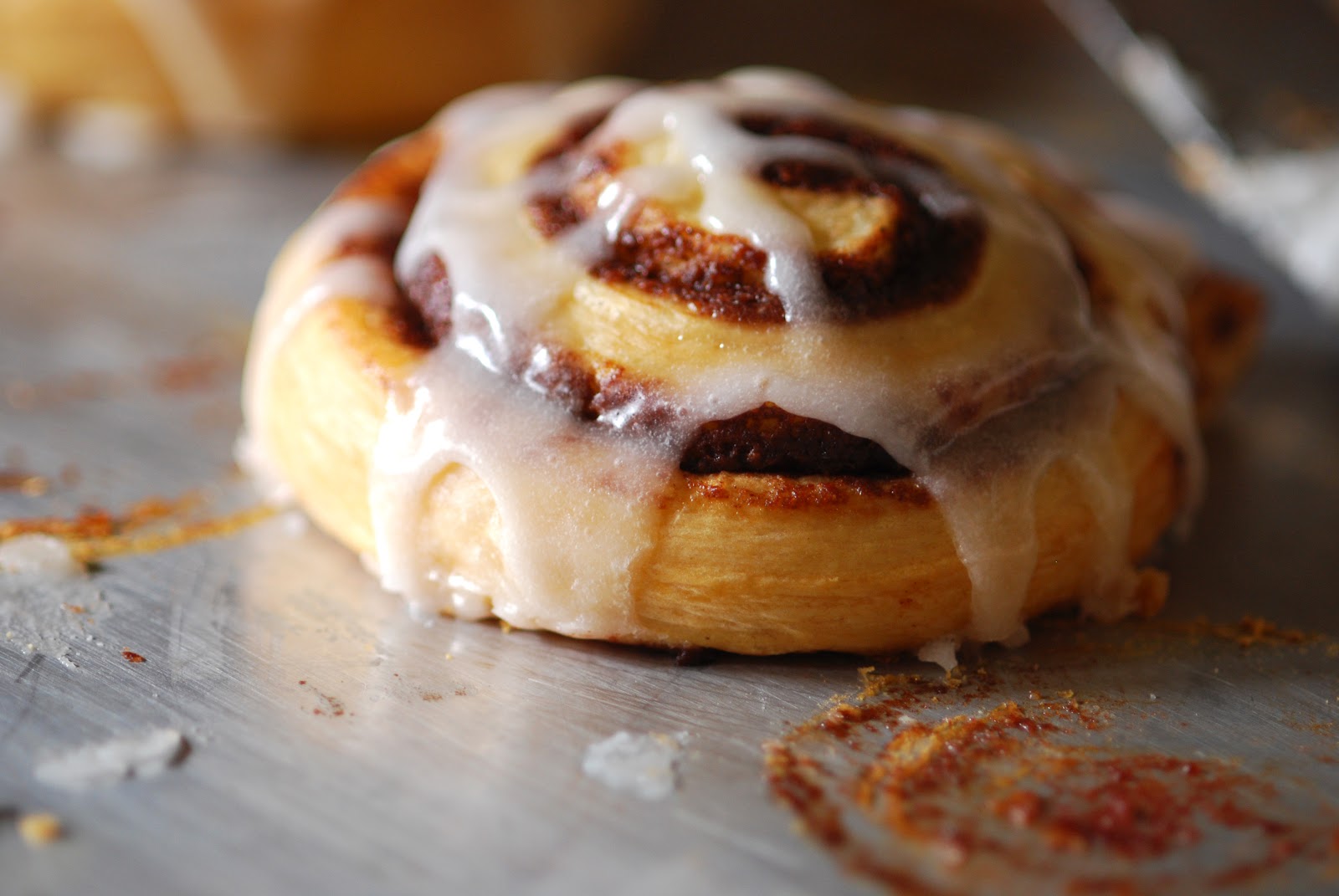 a suburban kitchen Cinnamon Rolls In a Tube?