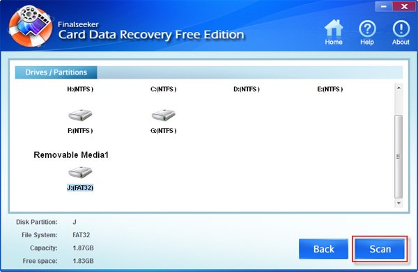 sd card recovery data