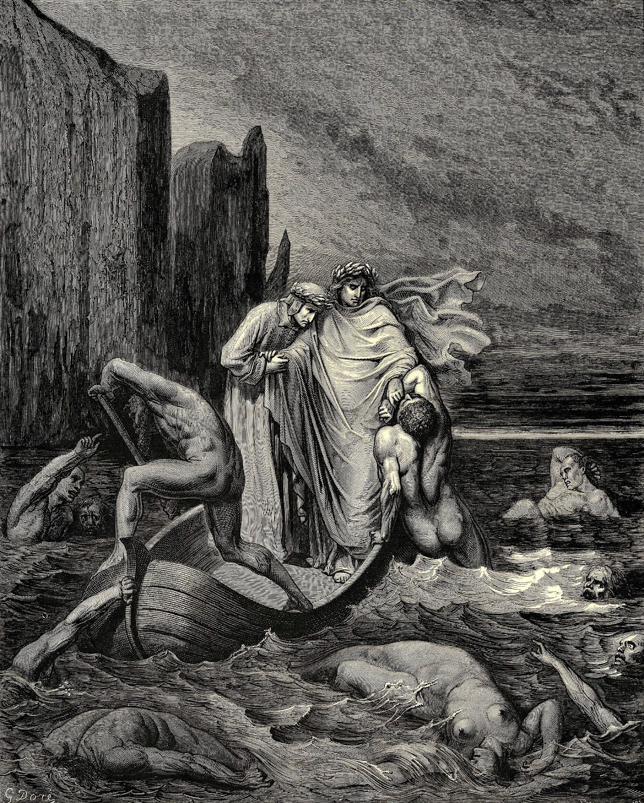 Seja Nenhum De Vocês Ultrajante-Picture É Da Visão Do Inferno Por Dante  Alighieri, Edição Popular, Publicada Em 1892, Londres-Inglaterra. Ilustração  Por Gustave Dore Foto Royalty Free, Gravuras, Imagens e Banco de  fotografias.