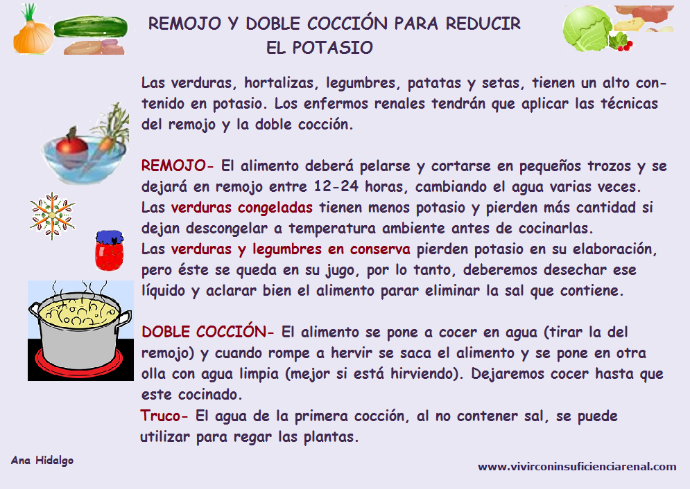 El dolor y los riñones en el perol