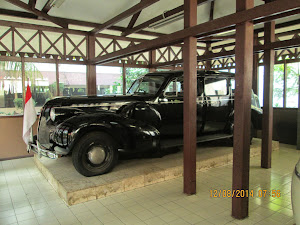Vintage Presidents car in "President Museum" in Jakarta.