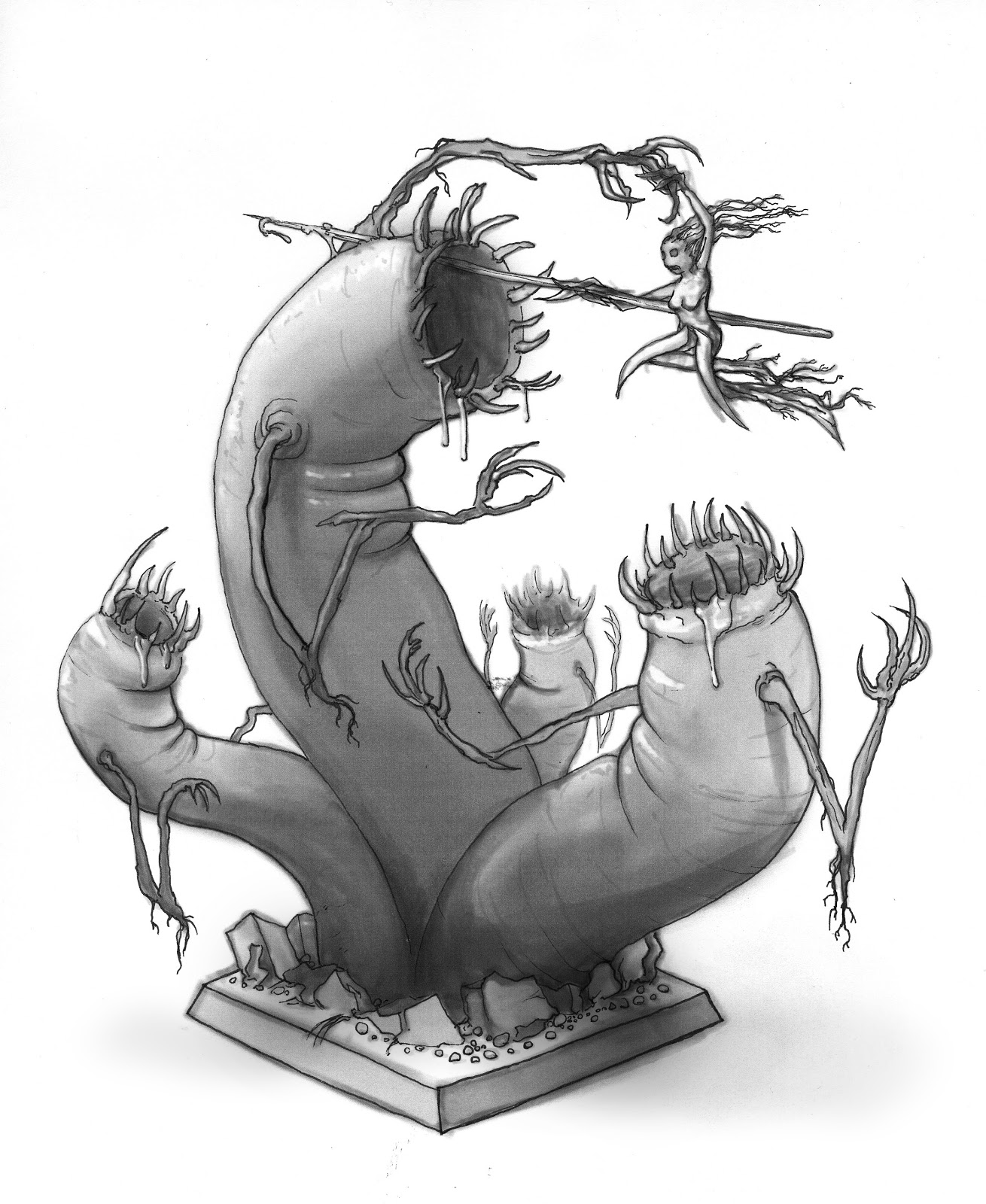 Outline Model Drawing