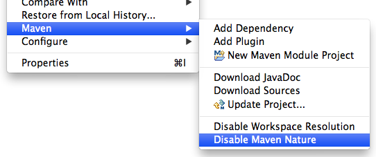 Maven Project To Eclipse Converter