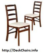Shaker Ladderback Stakmore Wood Folding Chairs