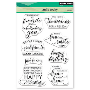 Hand Lettered Holiday Greetings Set Vector Stock Vector