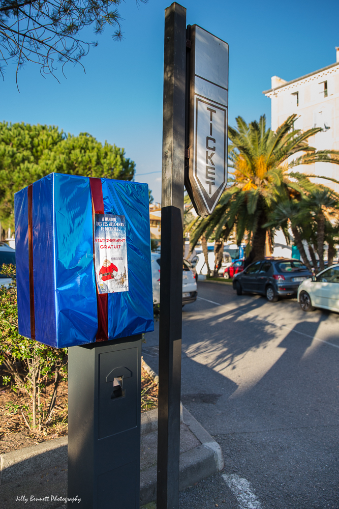Menton Daily Photo Free Parking!